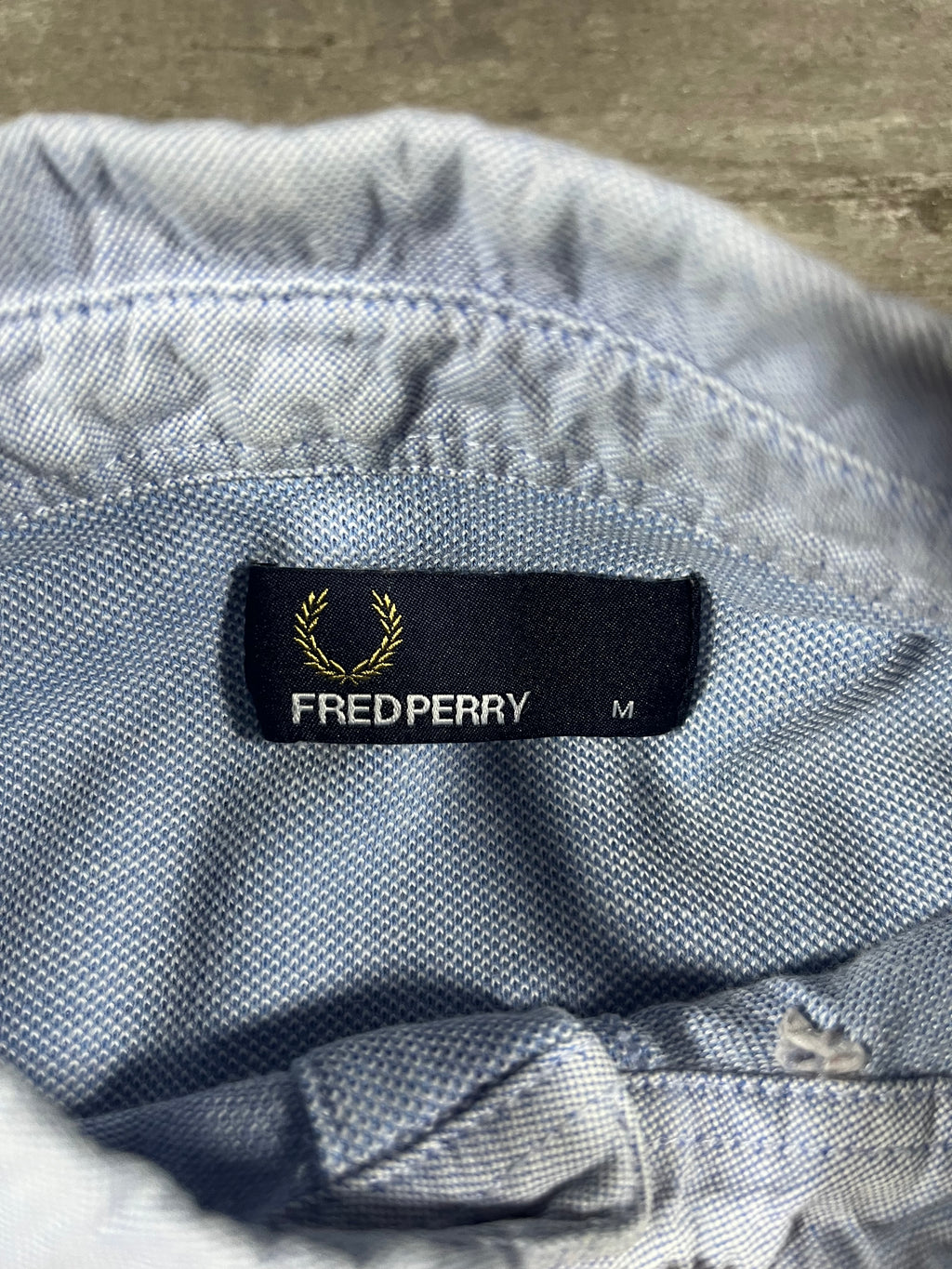Fred Perry Poloshirt Hellblau M