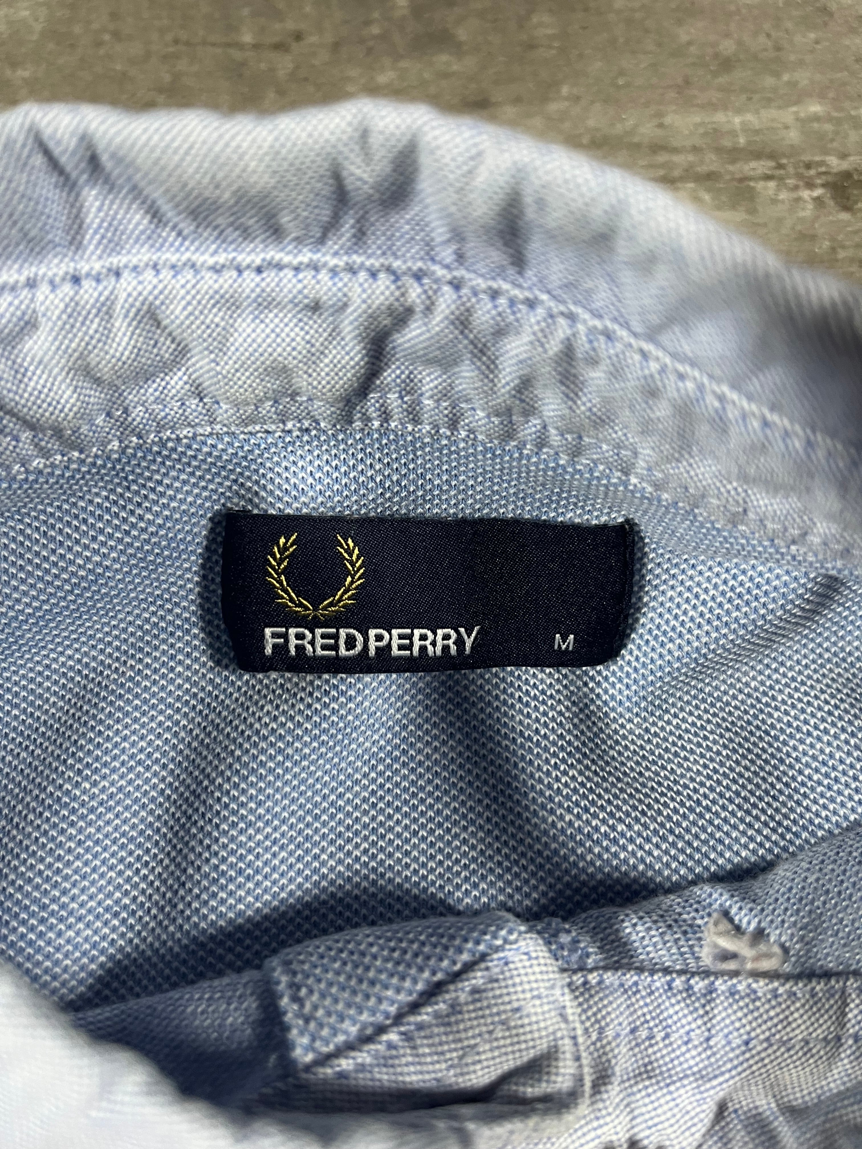 Fred Perry Poloshirt Hellblau M