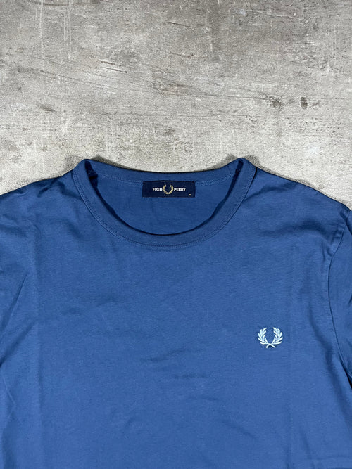 Fred Perry T-shirt Blau M