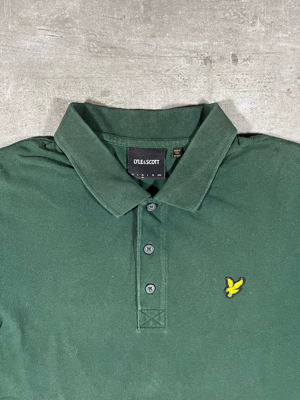 Lyle & Scott Poloshirt Olivgrün M