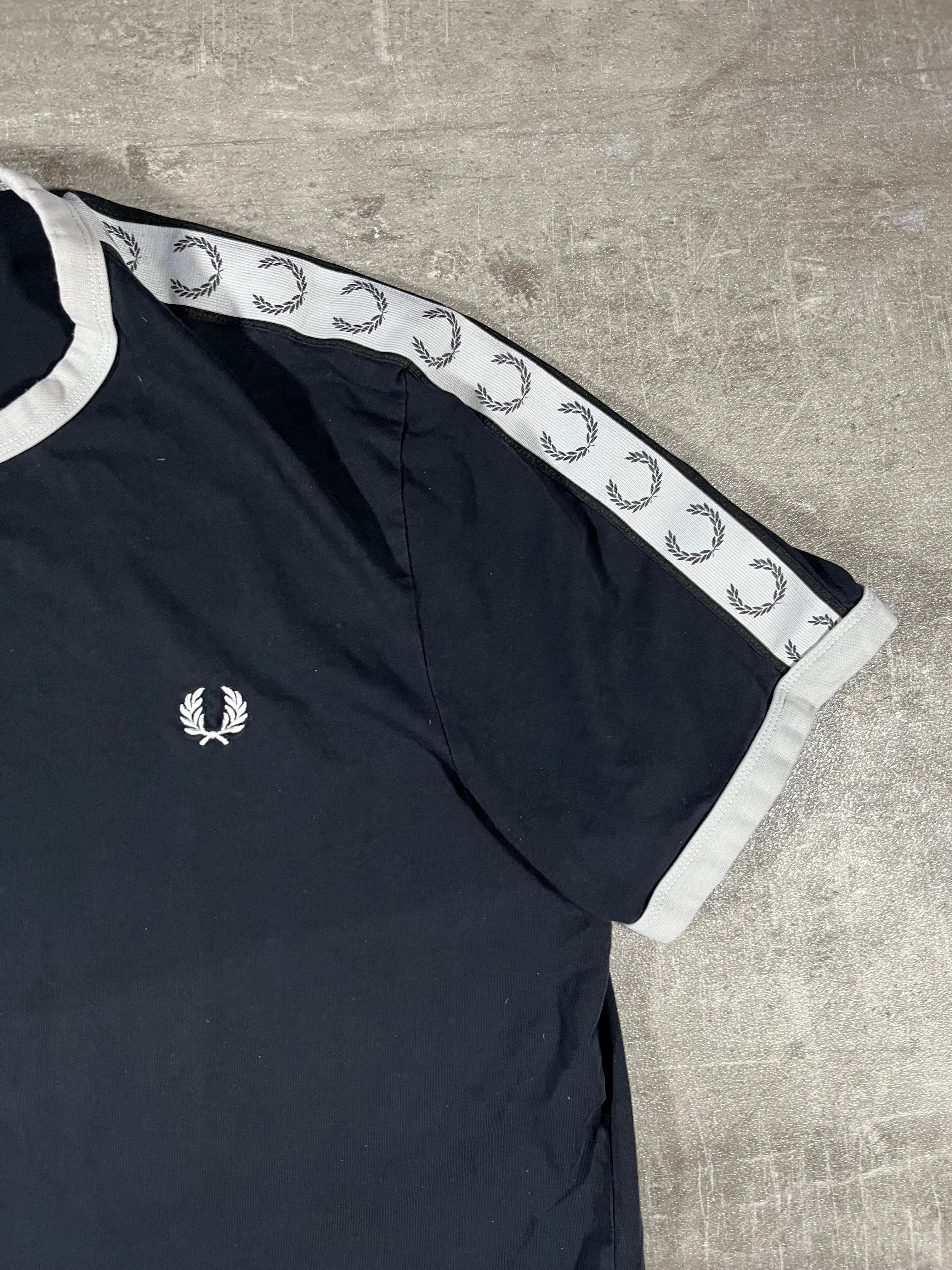 Fred Perry T-shirt Schwarz XL