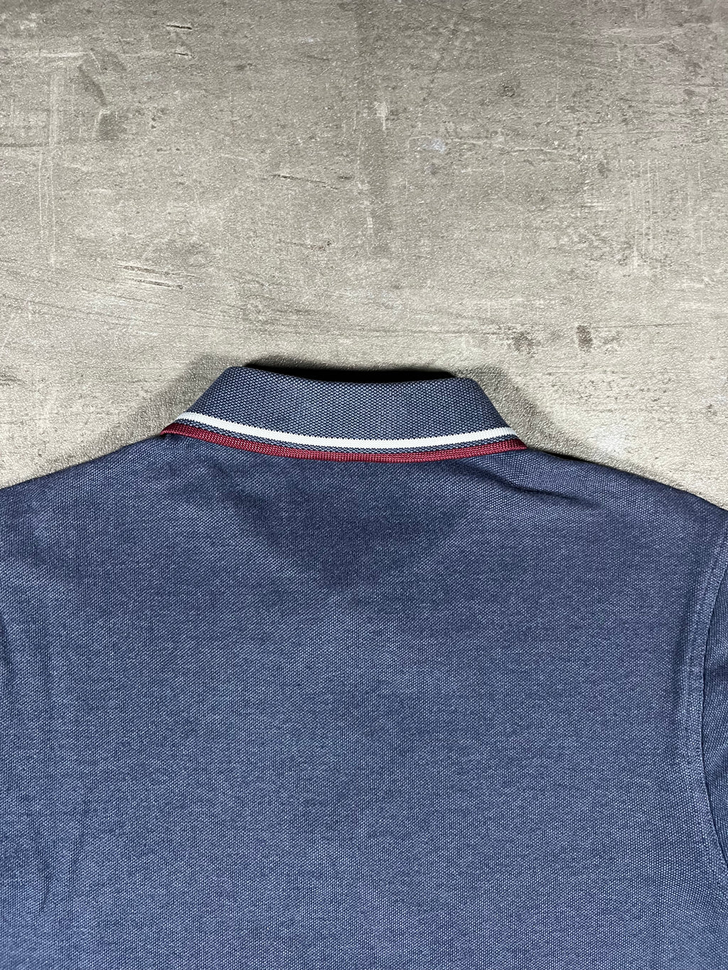Fred Perry Poloshirt Blau/ Weiß/ Rot S