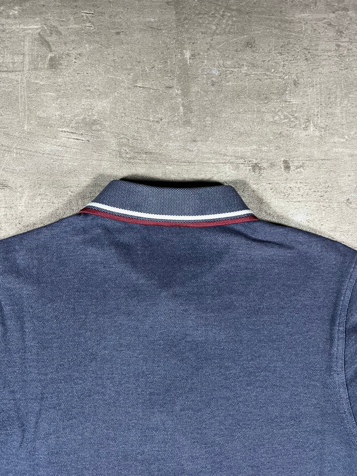 Fred Perry Poloshirt Blau/ Weiß/ Rot S