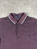Fred Perry Poloshirt Bordeaux M