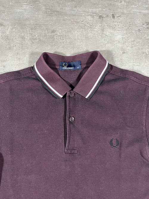Fred Perry Poloshirt Bordeaux M