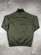 Fred Perry Vintage Trainingsjacke Taped Olivgrün L