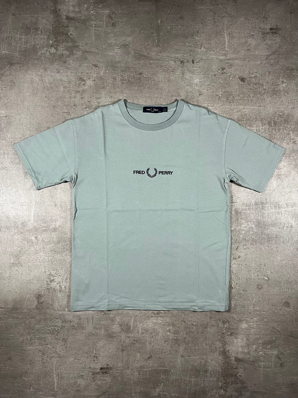 Fred Perry T-shirt Mintgrau S Damen