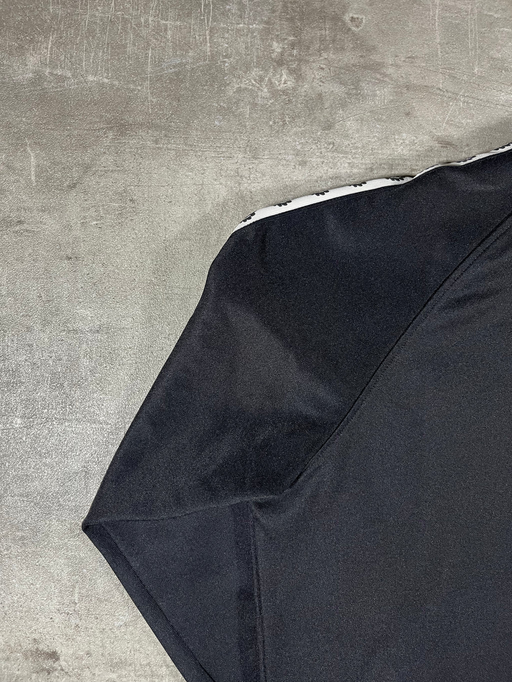 Fred Perry Vintage Trainingsjacke Taped Schwarz L