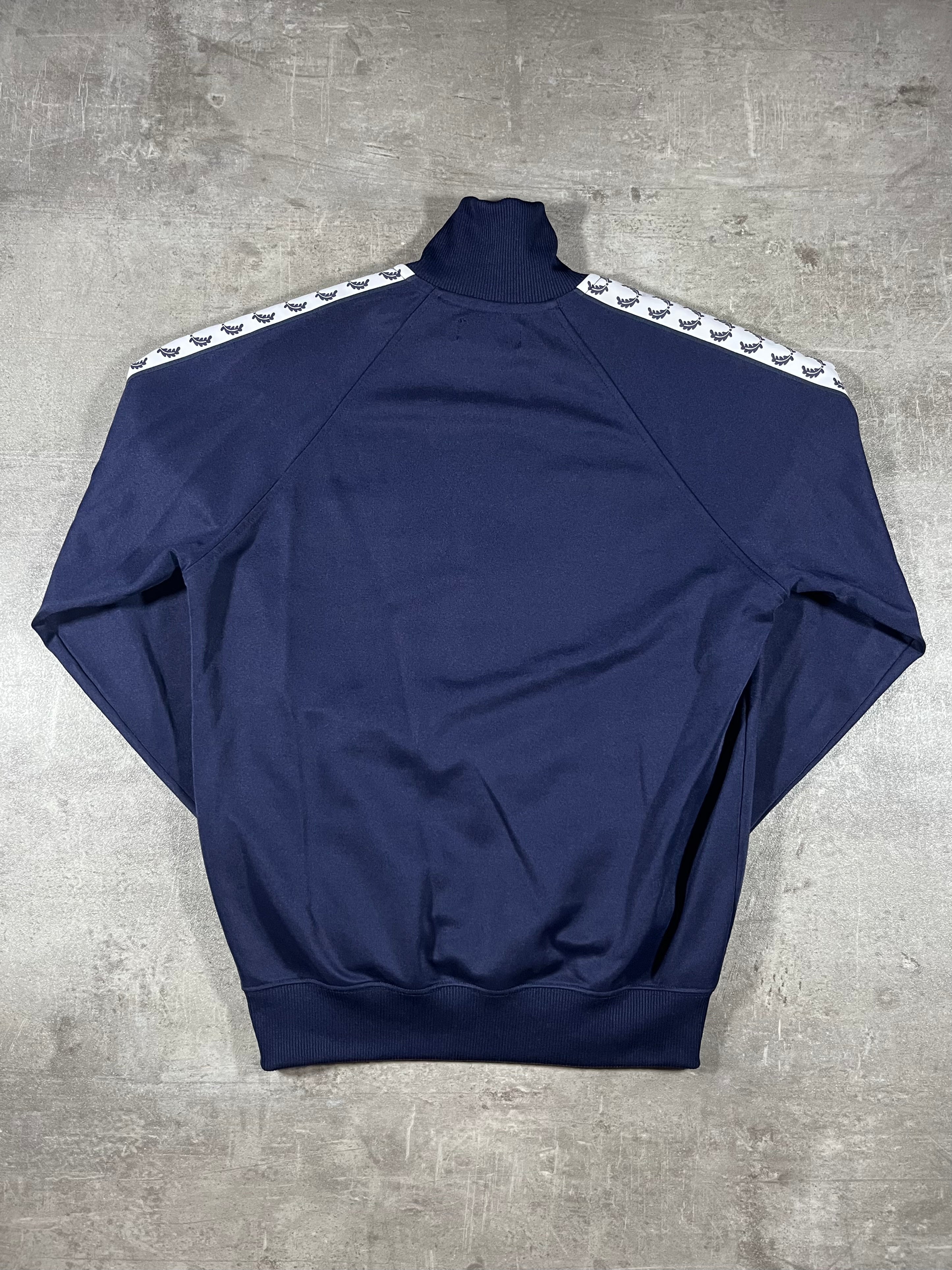 Fred Perry Trainingsjacke Taped Dunkelblau S