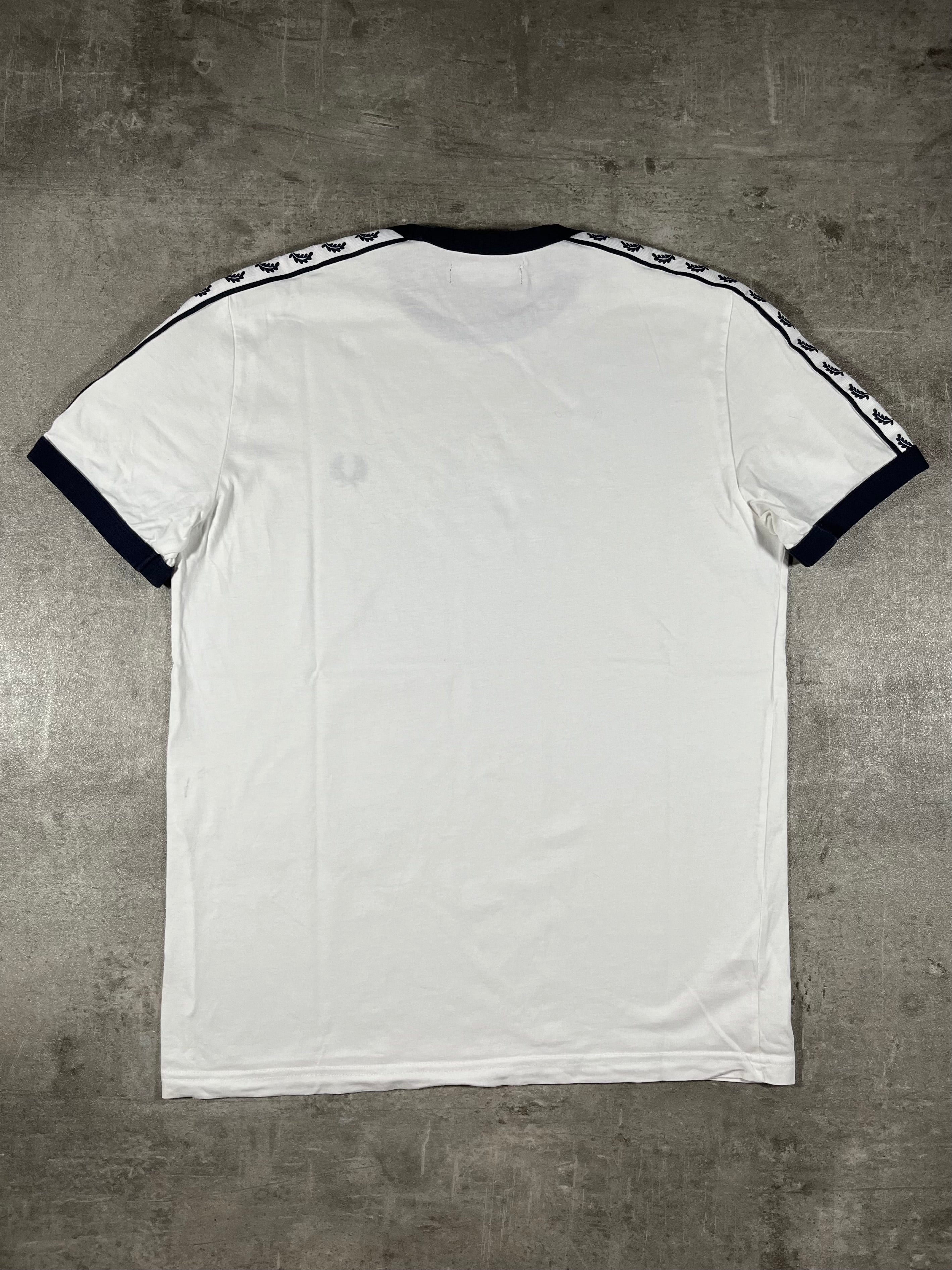 Fred Perry T-shirt Taped Weiß S