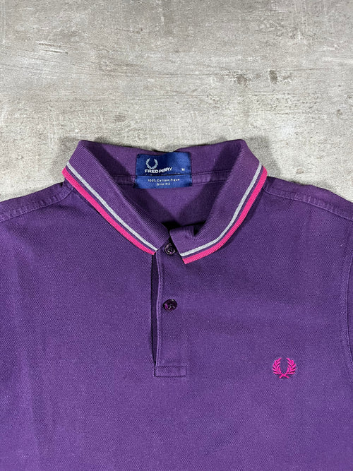 Fred Perry Poloshirt Lila M