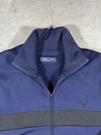 Fred Perry Trainingsjacke Dunkelblau/ Schwarz M
