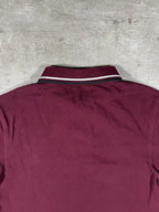 Fred Perry Poloshirt Bordeaux S