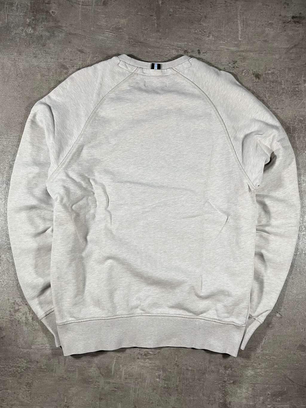 Fred Perry Vintage Sweater Hellgrau M