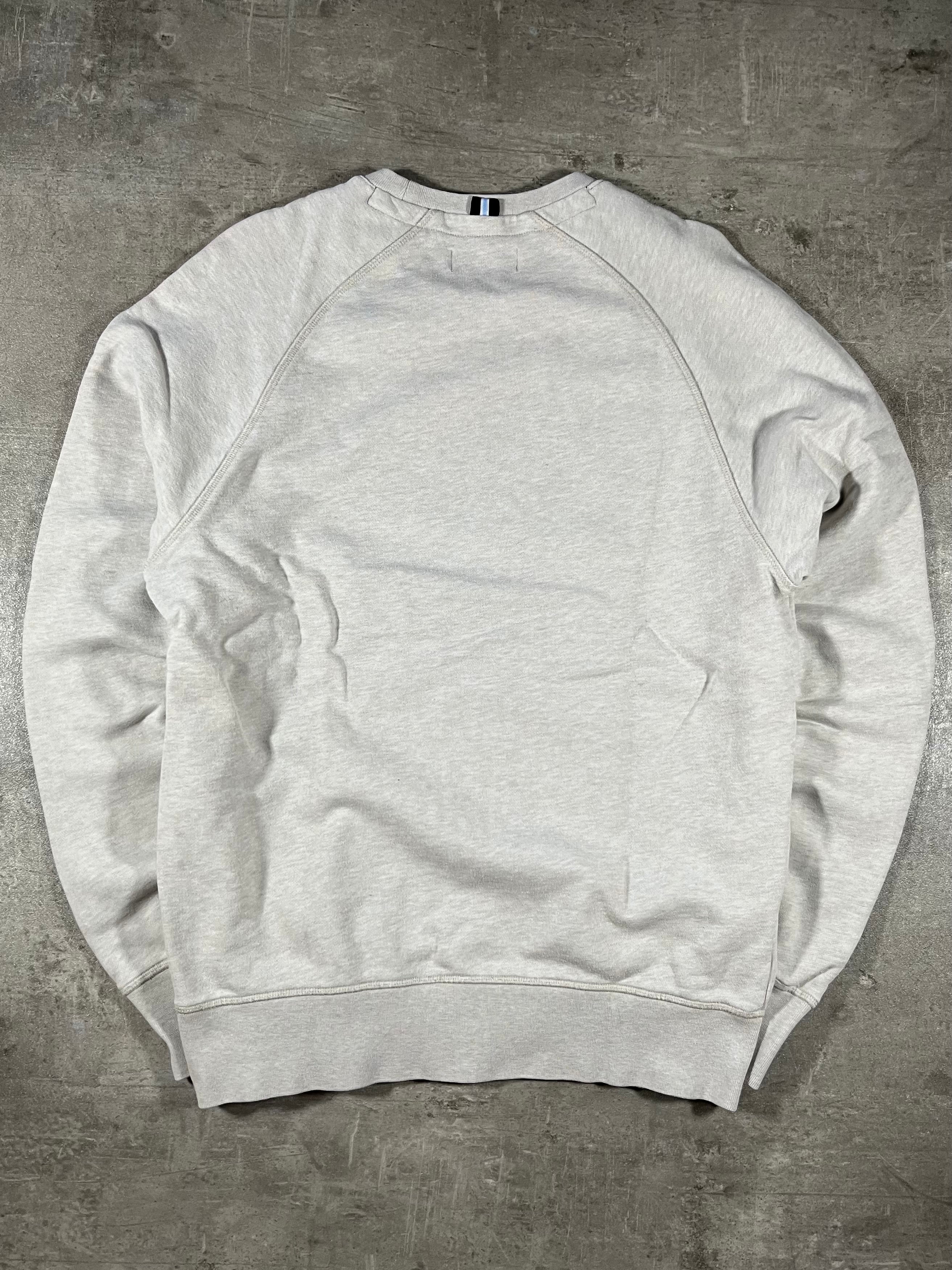 Fred Perry Vintage Sweater Hellgrau M