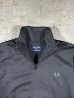 Fred Perry Trainingsjacke Schwarz M