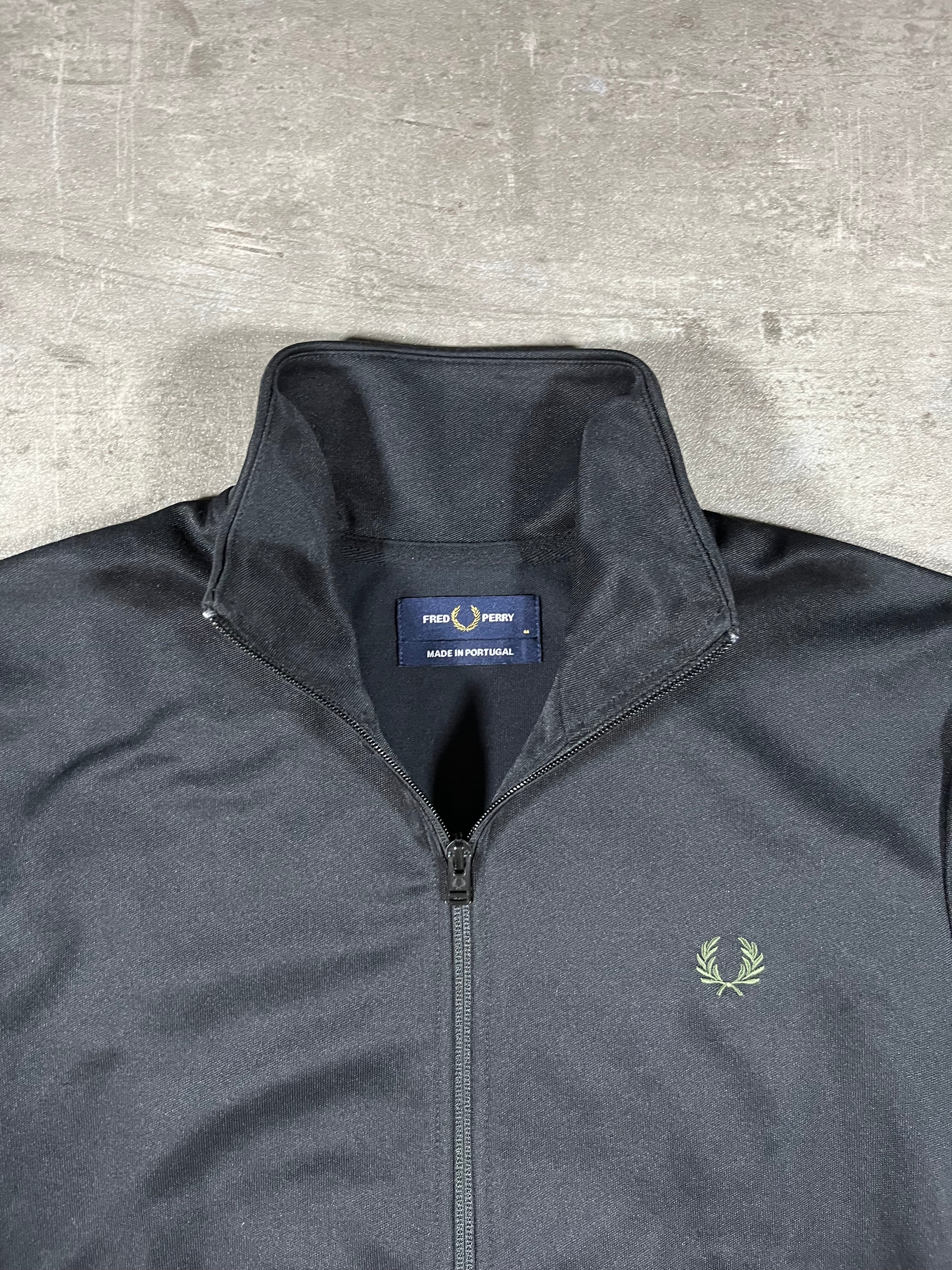 Fred Perry Trainingsjacke Schwarz M