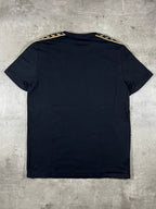 Fred Perry T-shirt Taped Schwarz/ Gold M