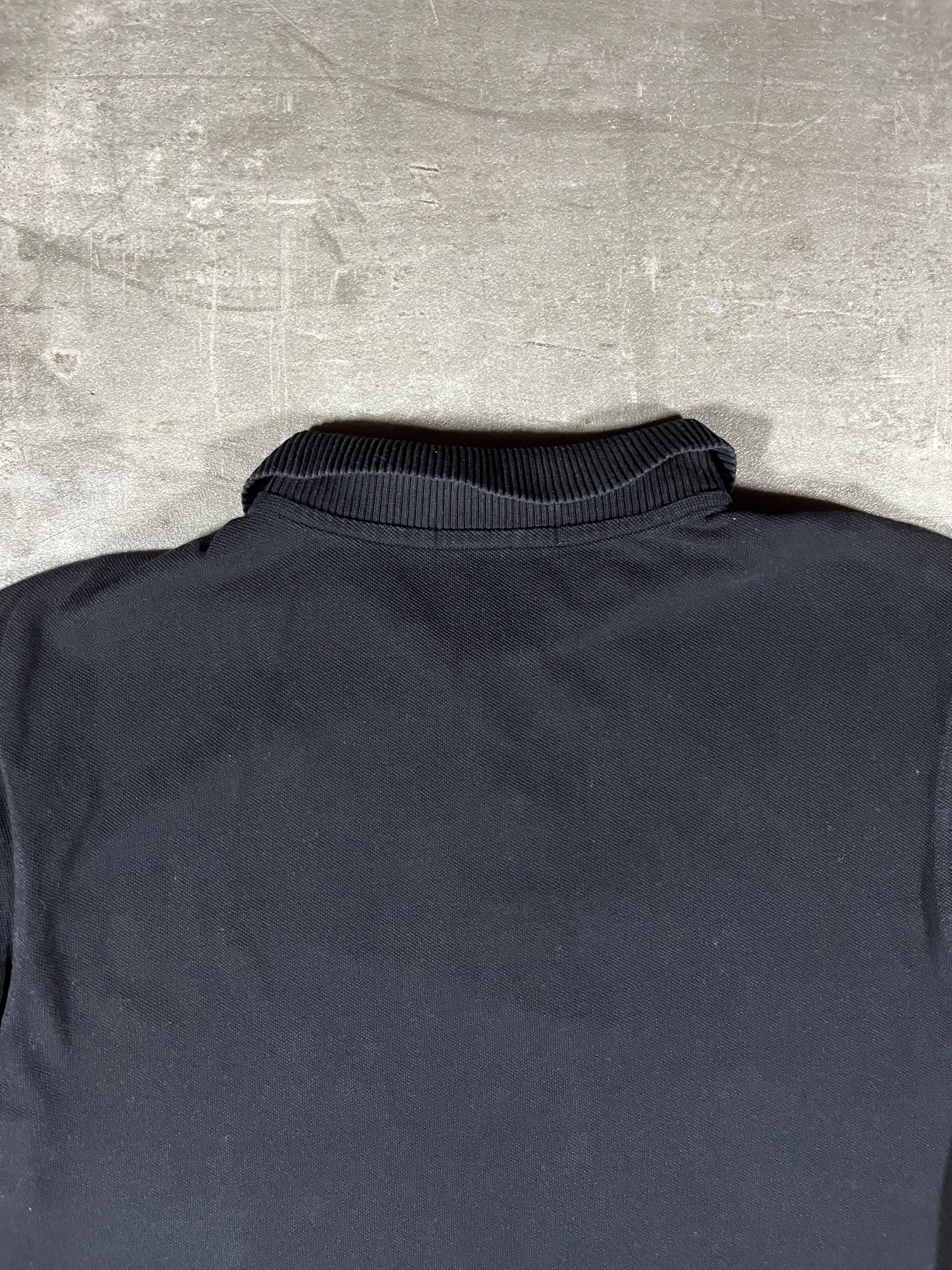 Fred Perry Poloshirt Taped Schwarz L