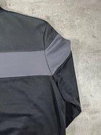Fred Perry Trainingsjacke Schwarz/Grau XL