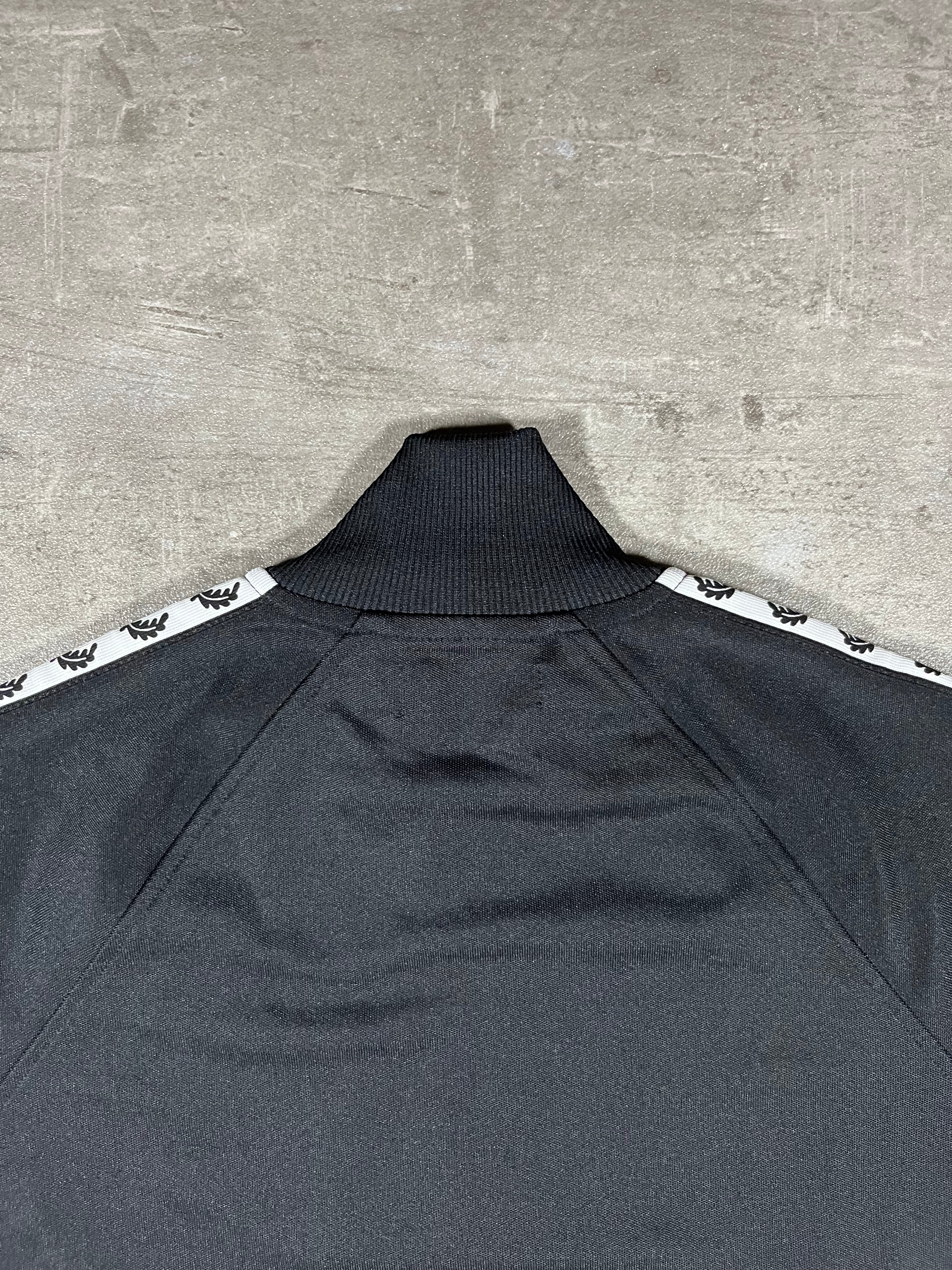Fred Perry Trainingsjacke Taped Schwarz S Damen