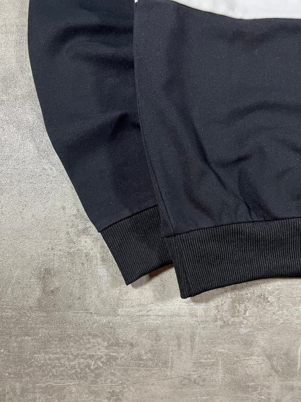 Fred Perry Half-Zip Schwarz/ Weiß/ Hellblau S