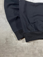 Fred Perry Half-Zip Schwarz/ Weiß/ Hellblau S