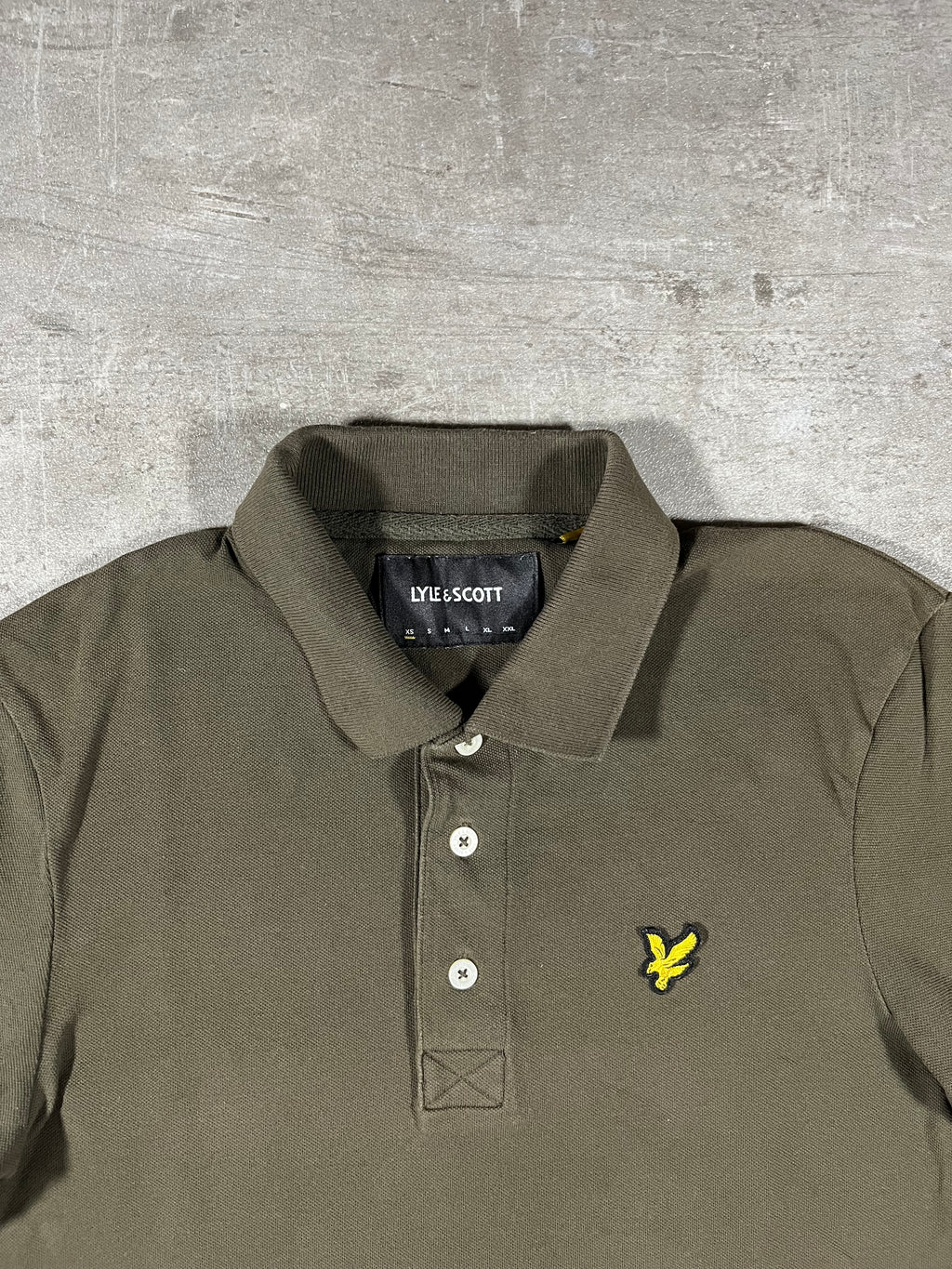 Lyle & Scott Poloshirt Olivgrün XS