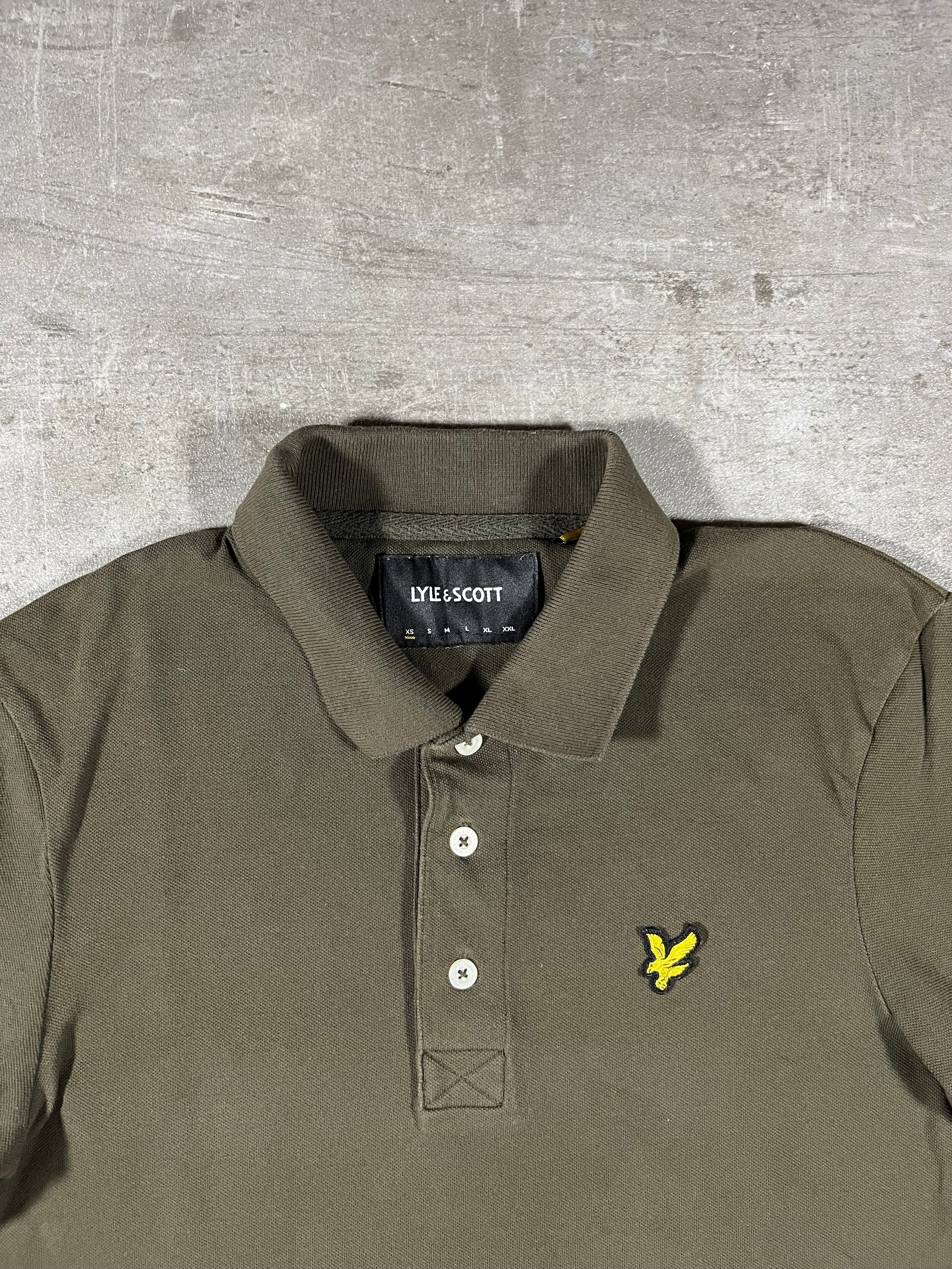 Lyle & Scott Poloshirt Olivgrün XS