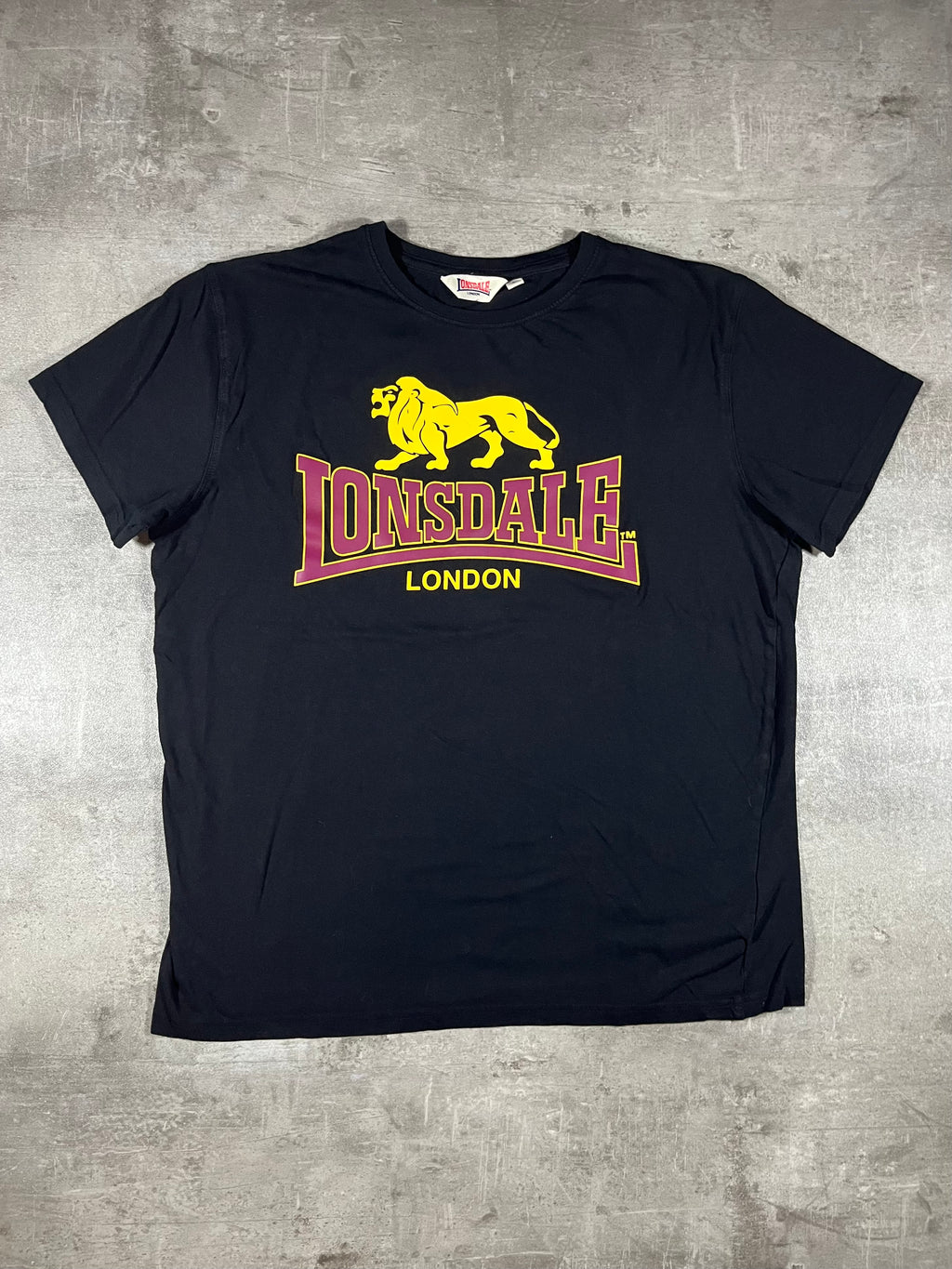 Lonsdale T-shirt Schwarz L