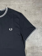 Fred Perry T-shirt Schwarz/ Weiß M