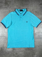 Fred Perry Poloshirt Hellblau M