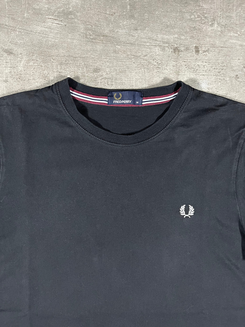 Fred Perry T-shirt Schwarz M