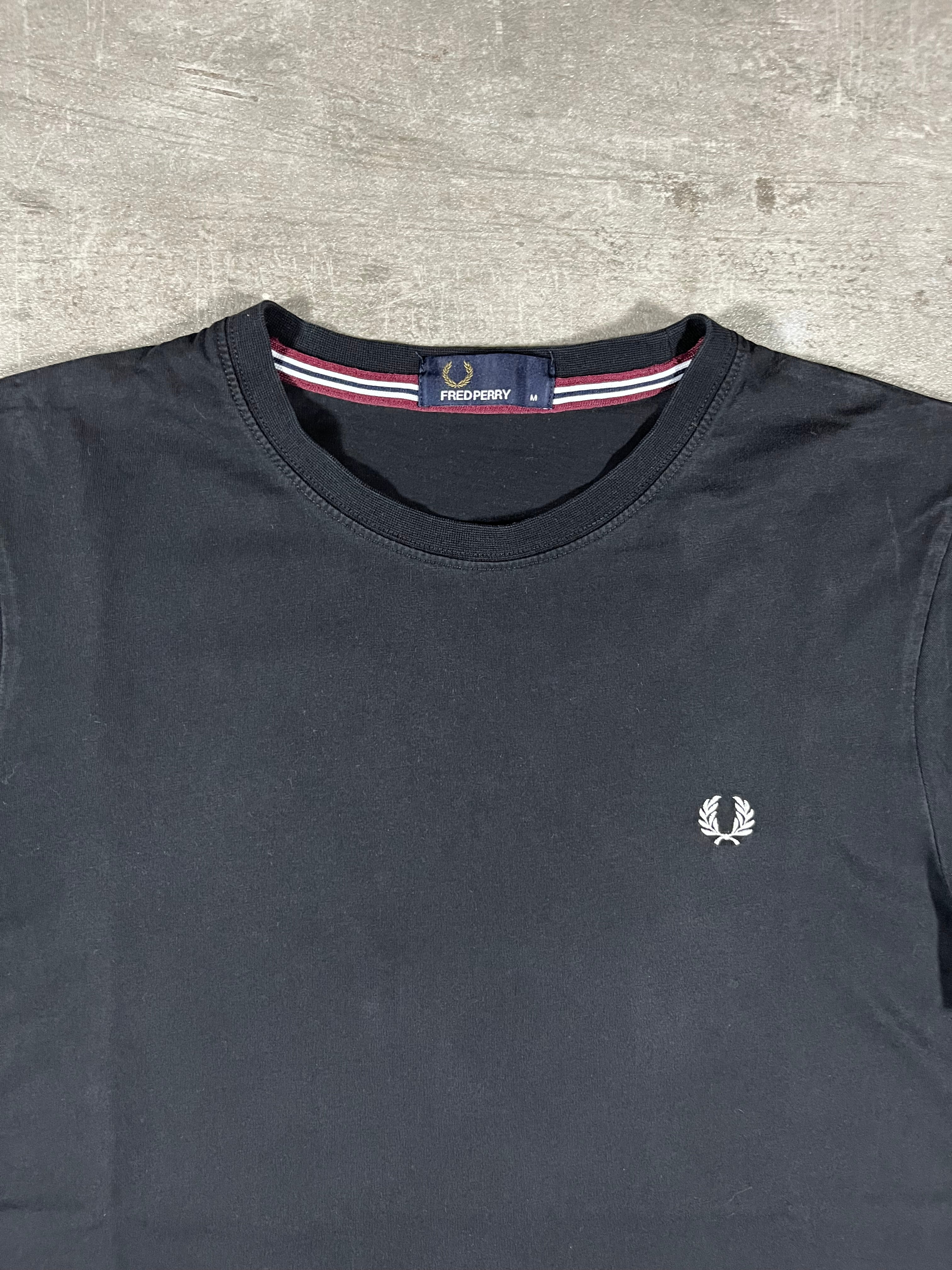 Fred Perry T-shirt Schwarz M