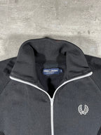Fred Perry Trainingsjacke Schwarz S