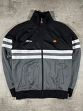 ellesse Rimini Trainingsjacke Schwarz/ Grau S