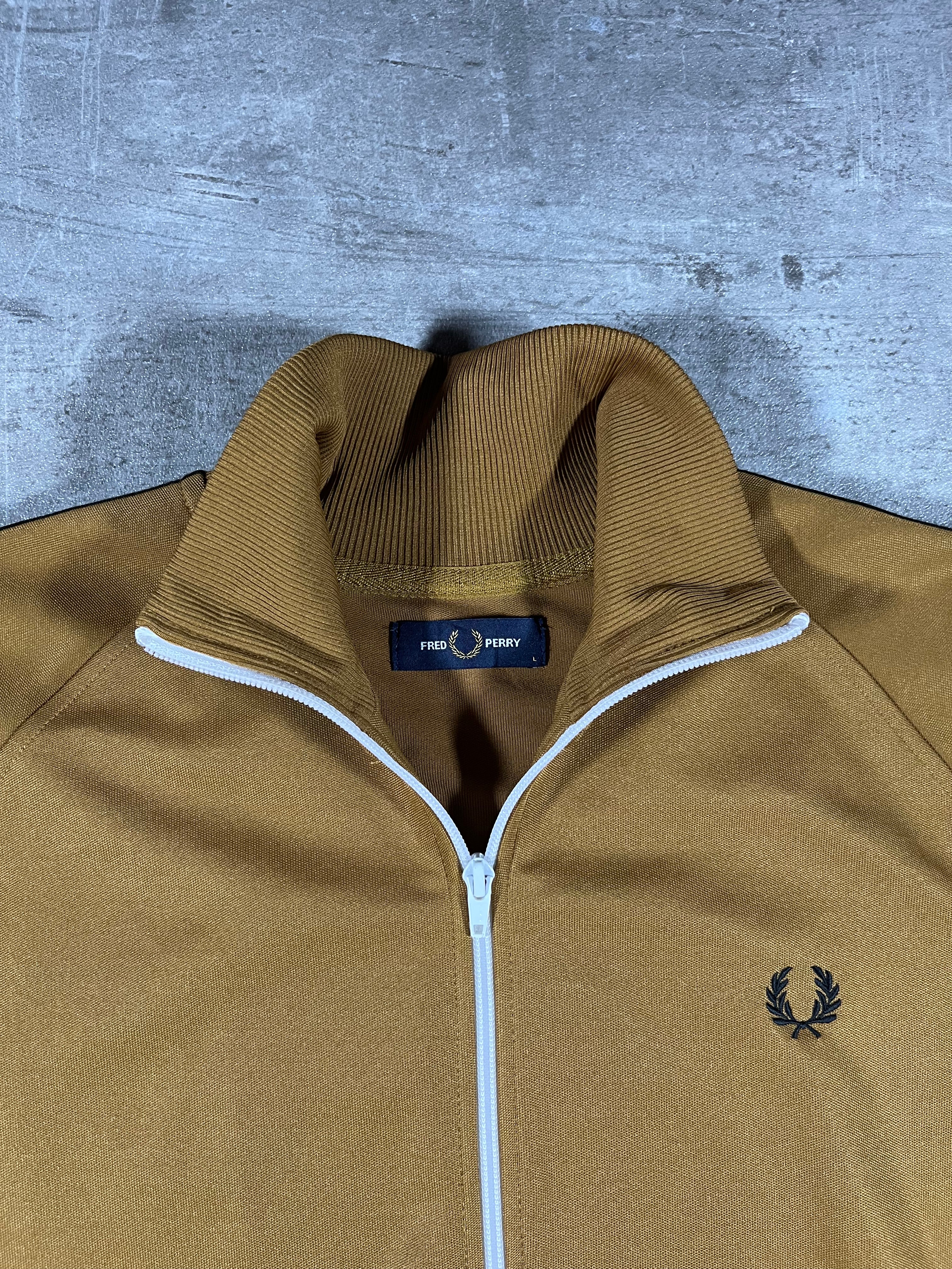 Fred Perry Trainingsjacke Taped Gold L