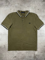 Fred Perry Poloshirt Khaki L