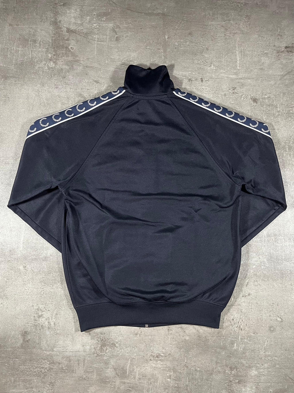 Fred Perry Trainingsjacke Taped Schwarz S
