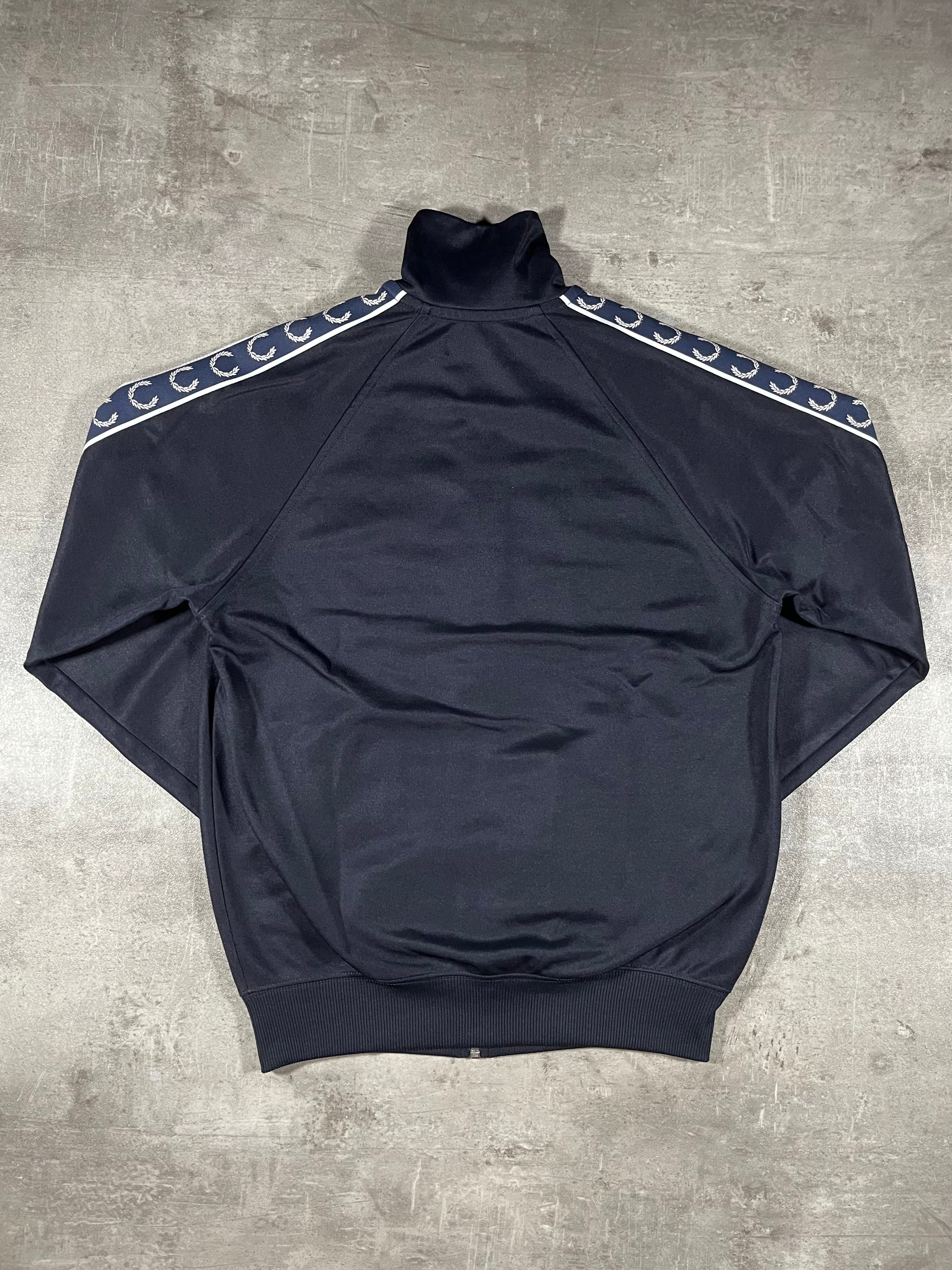 Fred Perry Trainingsjacke Taped Schwarz S