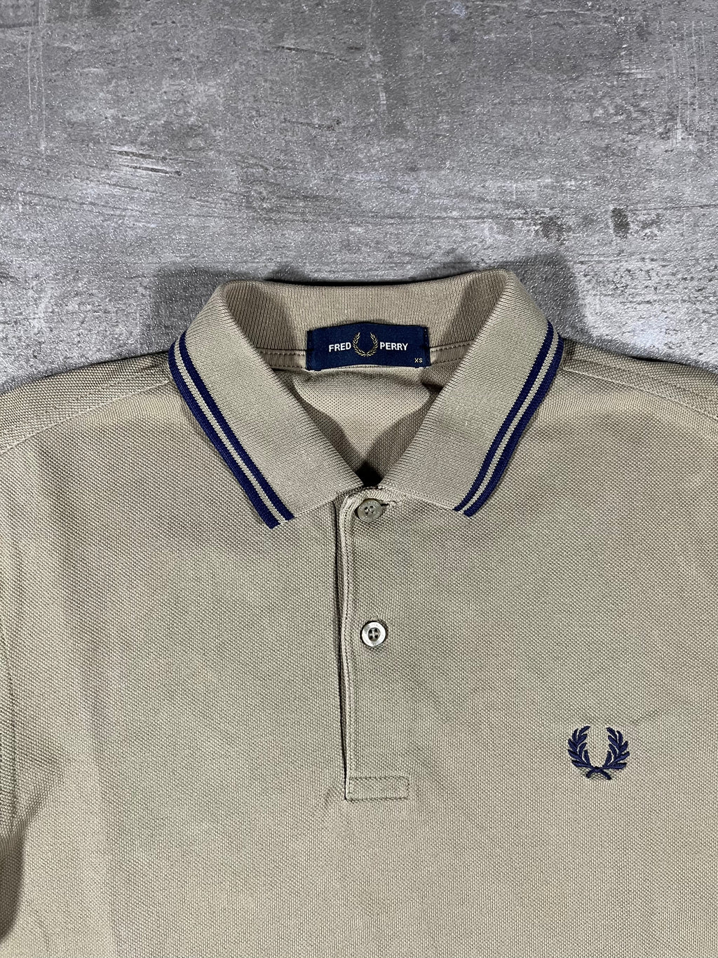Fred Perry Poloshirt Beige XS