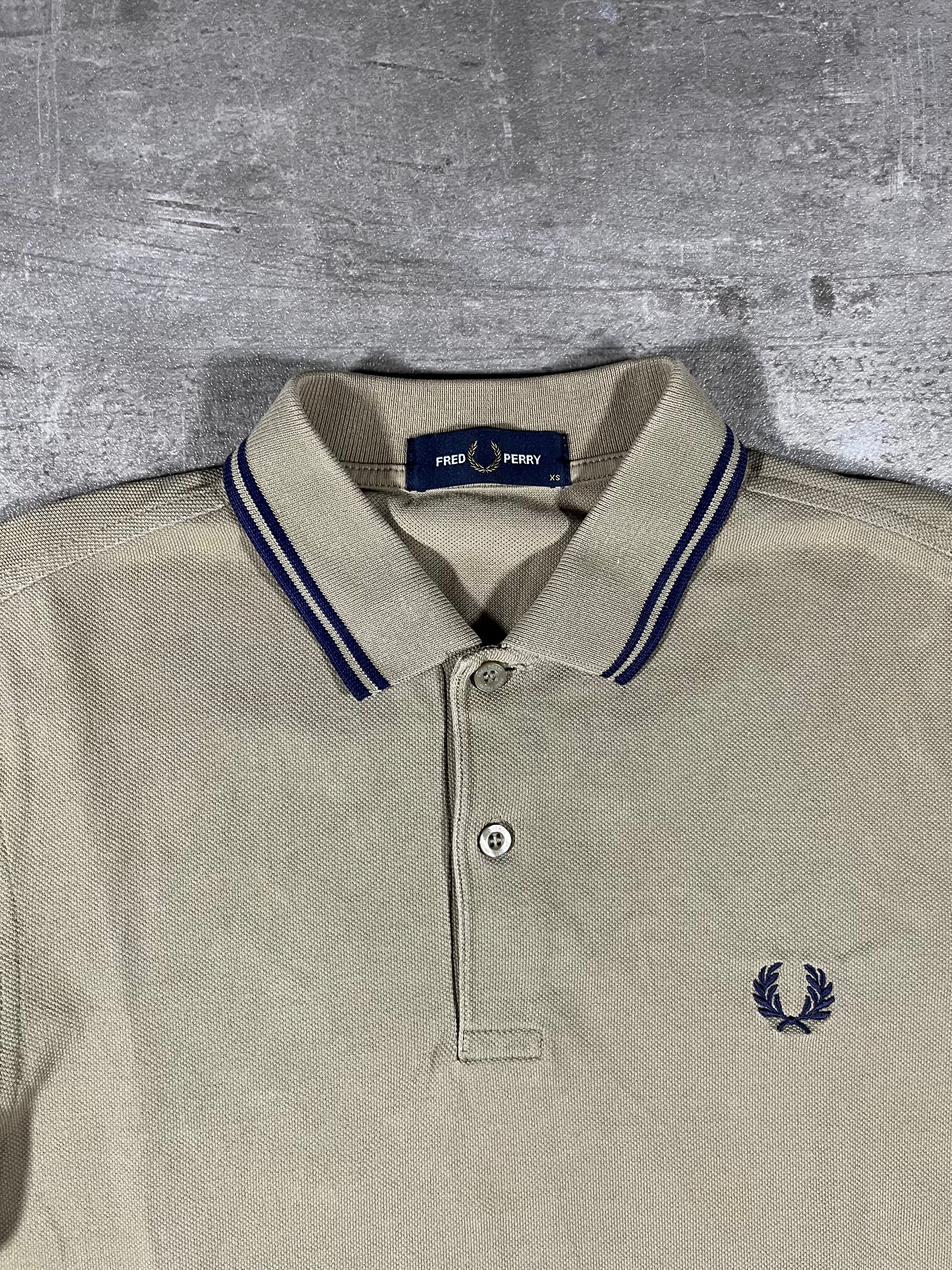 Fred Perry Poloshirt Beige XS