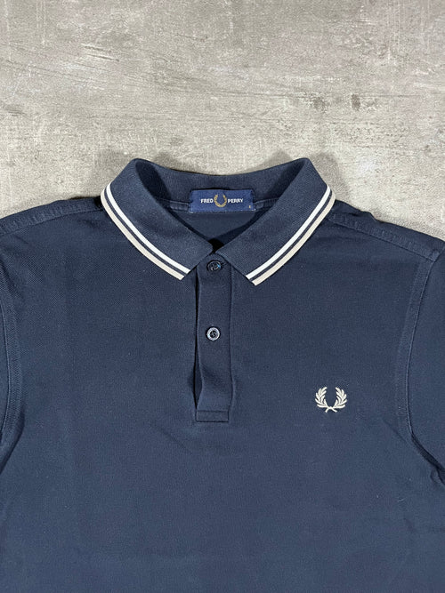 Fred Perry Poloshirt Schwarz S