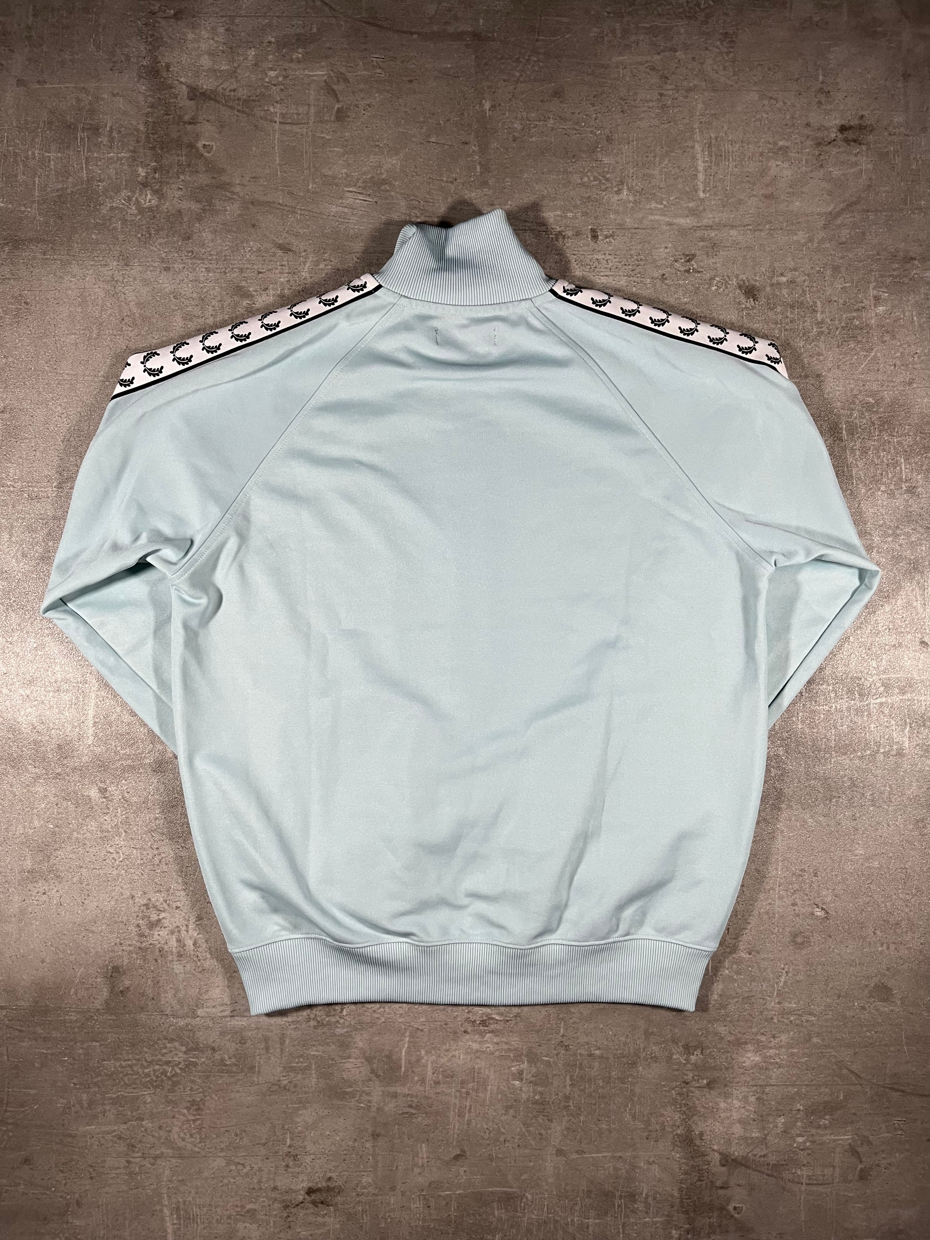 Fred Perry Trainingsjacke Taped Hellblau L