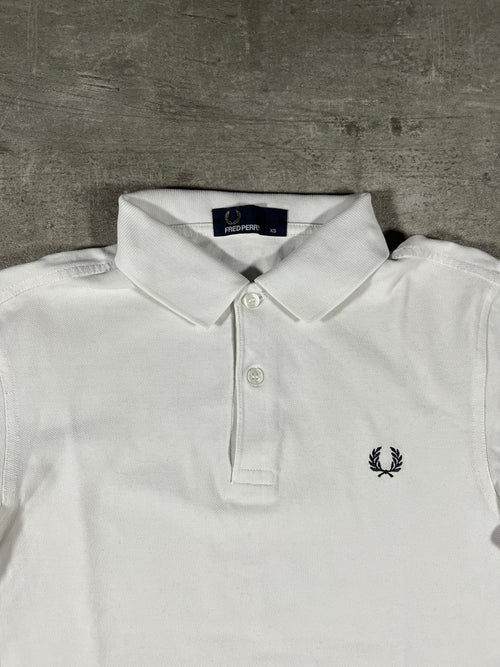 Fred Perry Poloshirt Weiß XS