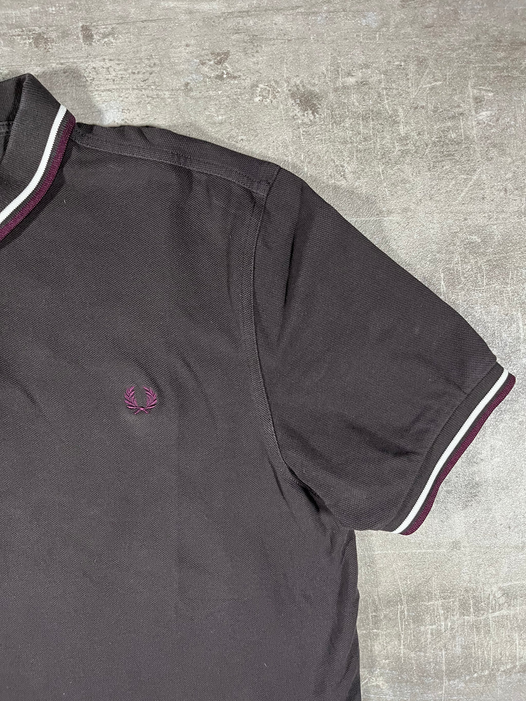Fred Perry Poloshirt Braun L