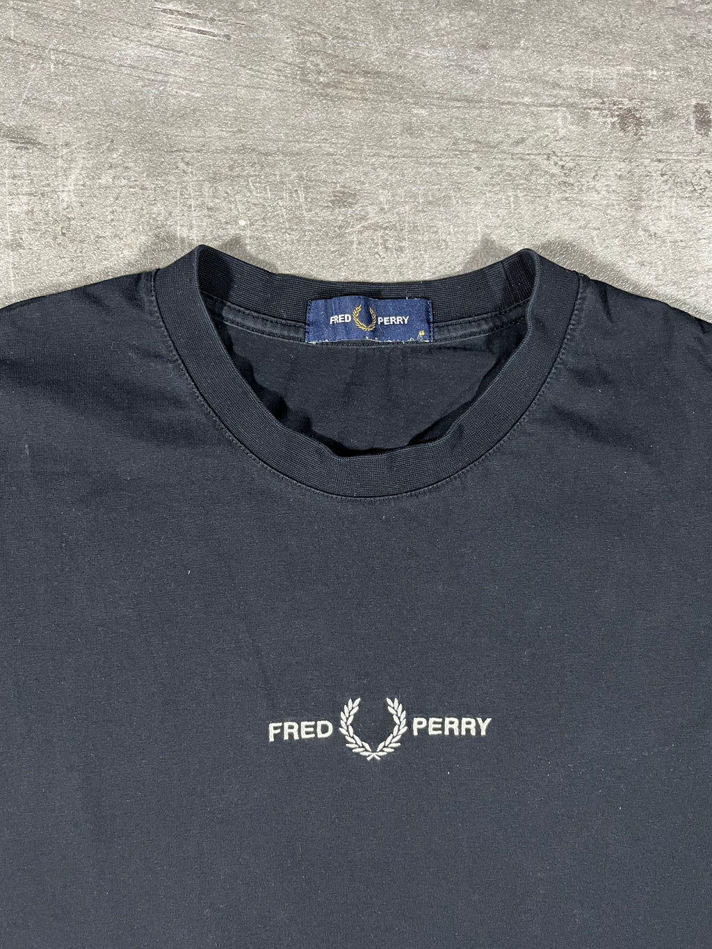 Fred Perry T-shirt Schwarz M