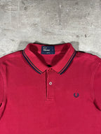 Fred Perry Poloshirt Rot M
