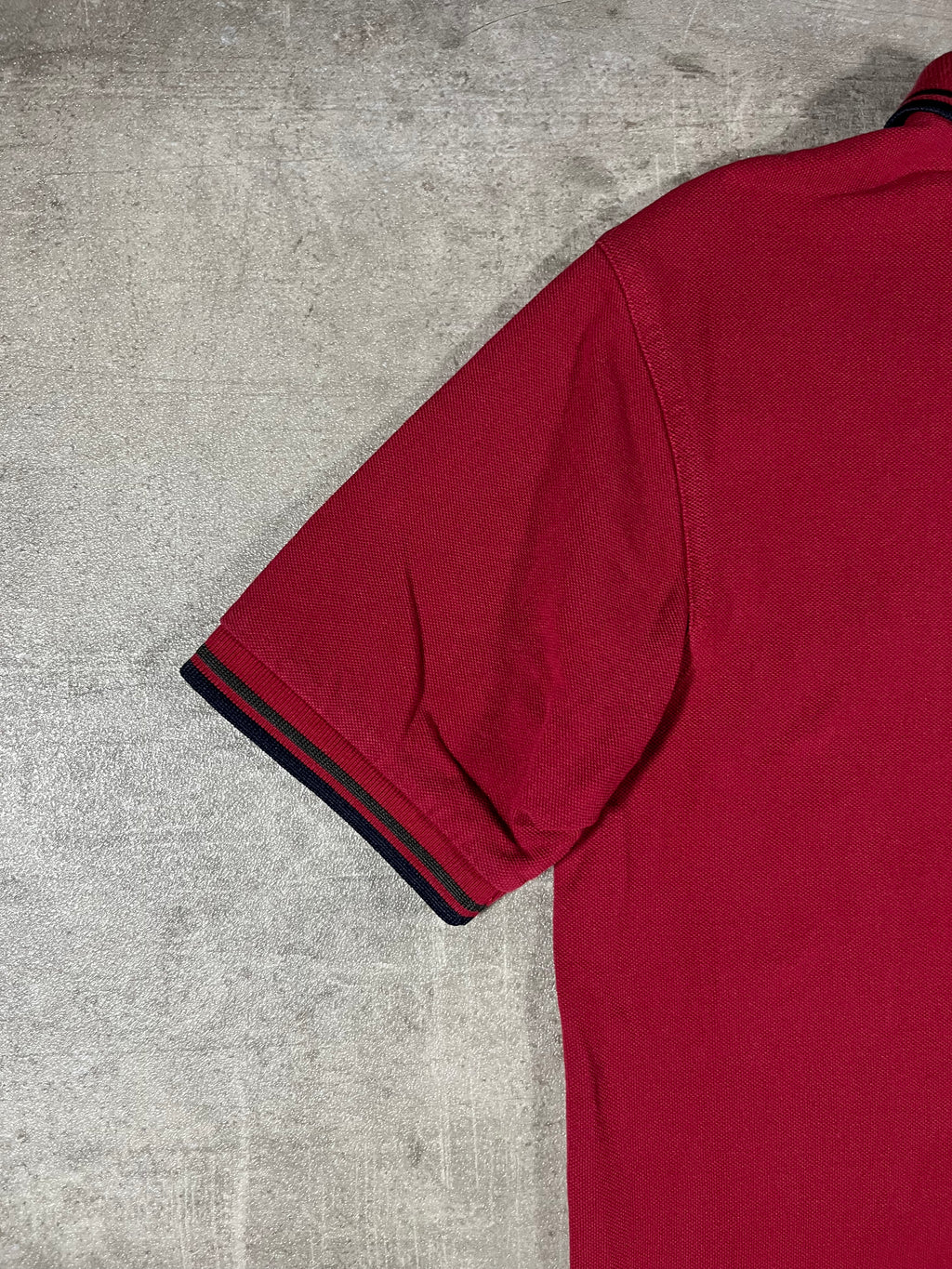 Fred Perry Poloshirt Rot M