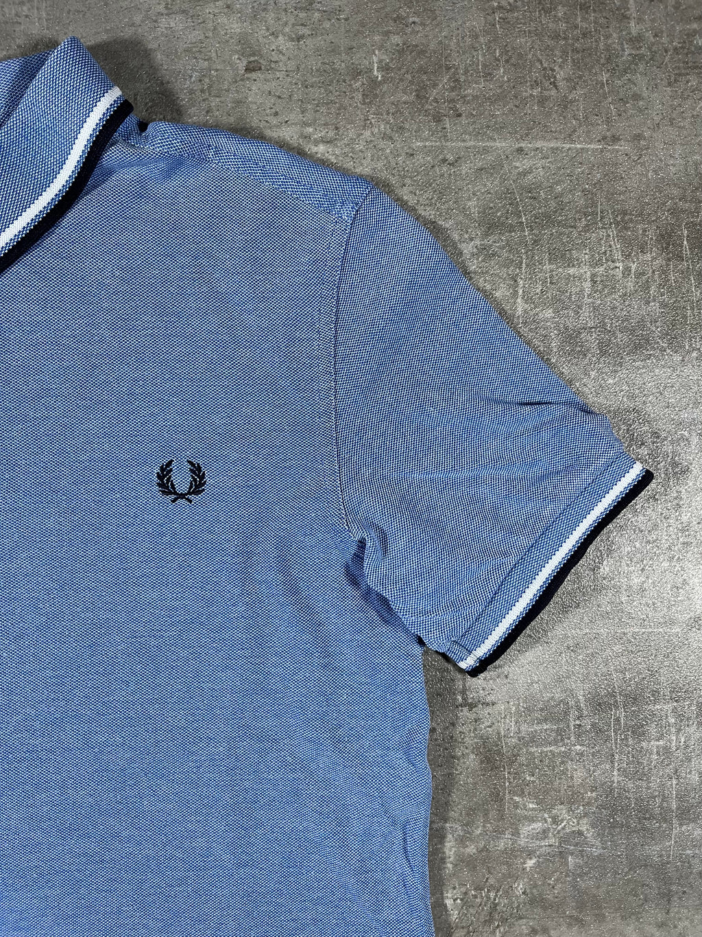 Fred Perry Poloshirt Hellblau M
